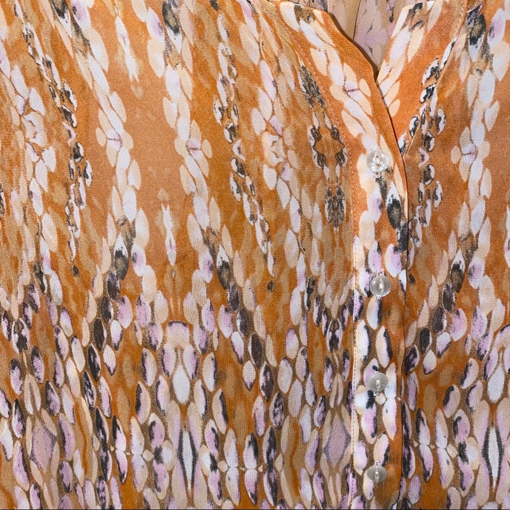 Like New- Sparkle & Fade Button Up Blouse Xs - image 5